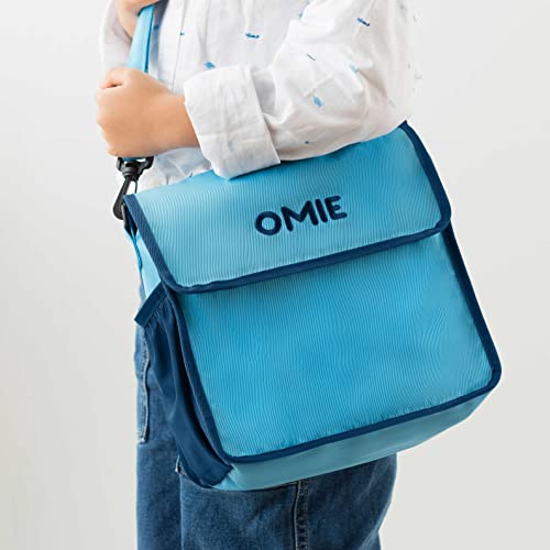 Omie OmieBox Lunch Bag - Durable, Water-Resistant, Foldable with Pocket and Bottle Holder