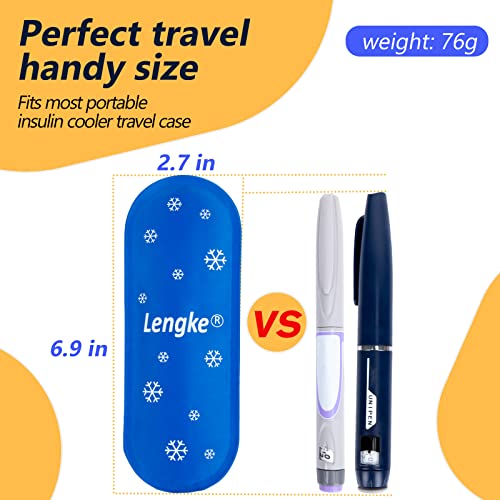 Diabetes Ice Packs for Insulin Cooler Travel Case