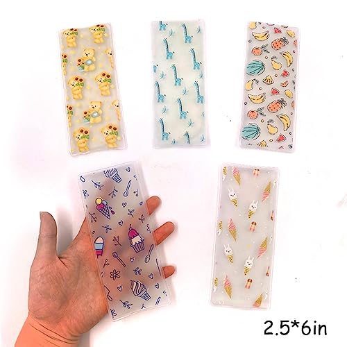 Coldchill Reusable Ice Packs for Lunch Bags & Coolers (5 PCS)