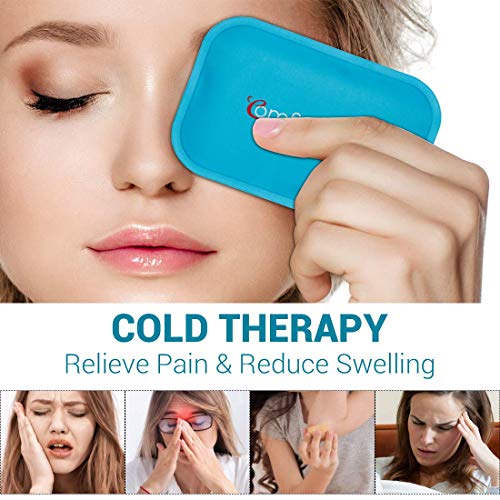 Reusable Mini Gel Cold Packs for Kids - 6 Pack