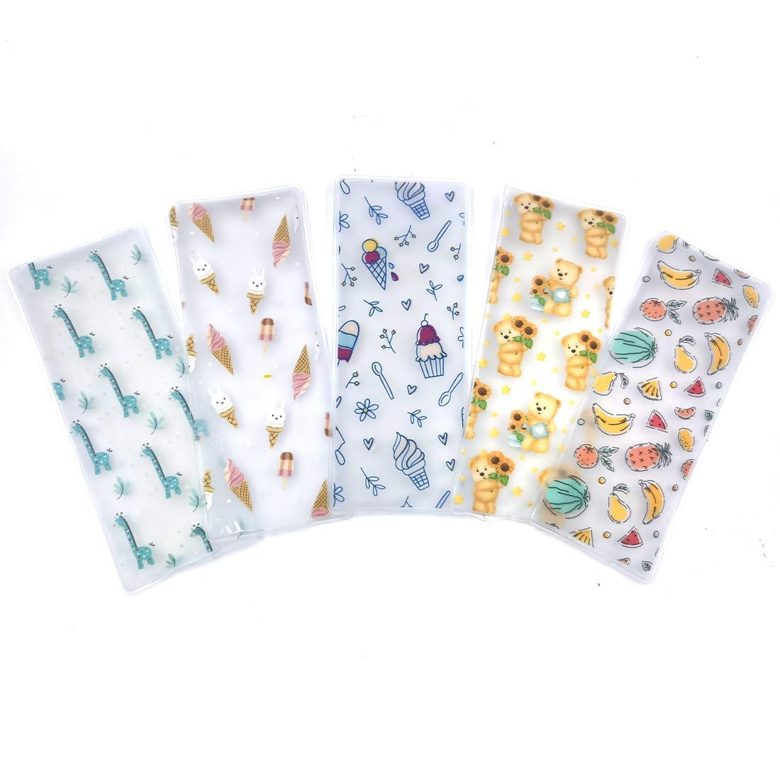 Coldchill Reusable Ice Packs for Lunch Bags & Coolers (5 PCS)